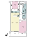 ロイヤルハイツ南六郷 間取図