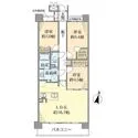 ヒルズ武蔵小杉 間取図