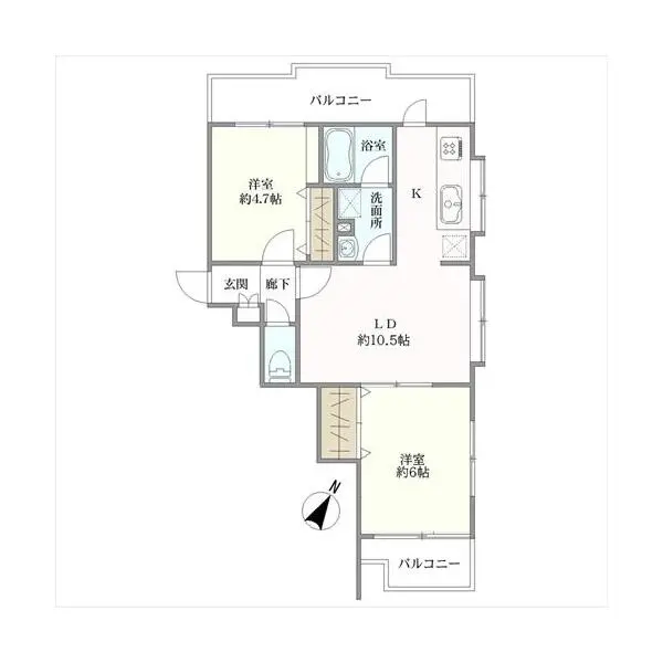 メイゾン初台 間取図