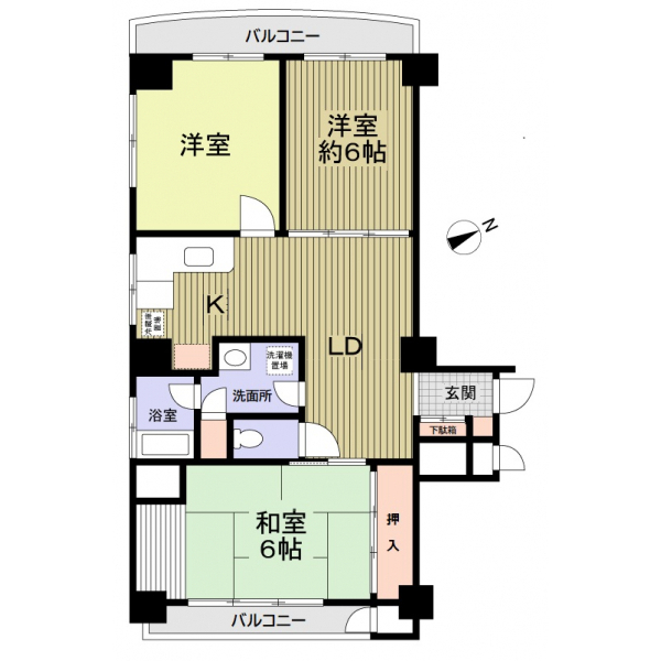 吉祥寺エコーハイツ 間取図