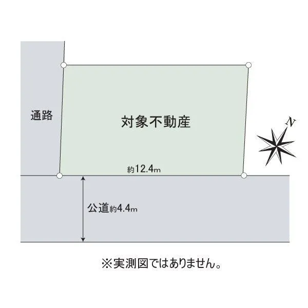 箕面市牧落５丁目 概略図