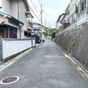 箕面市牧落５丁目 南東側道路