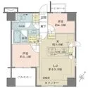 BELISTA横浜四番館 三方角住戸ならではの風通しの良さと豊富な収納が魅力。ゆとりある南東向きバルコニーがございます。