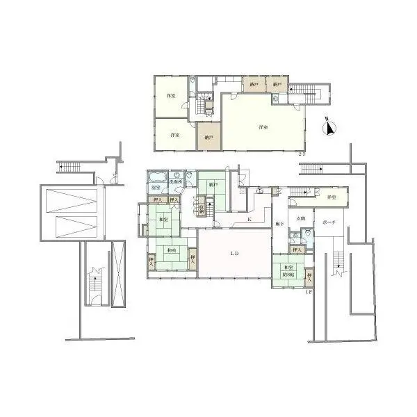 鎌倉市山ノ内 間取図
