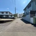 川崎市多摩区栗谷３丁目 前面道路含む現地写真