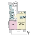 ライオンズグローベル浅草雷門 間取図