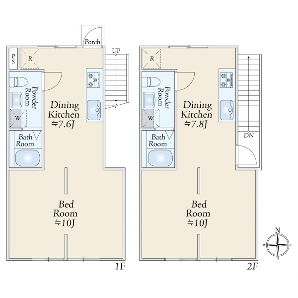 京都市山科区西野大鳥井町 間取図