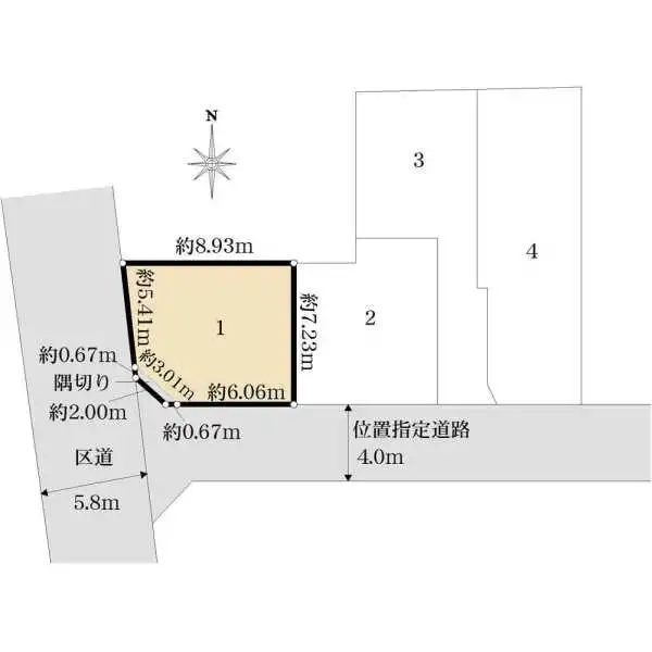 板橋区小茂根2丁目 間取図