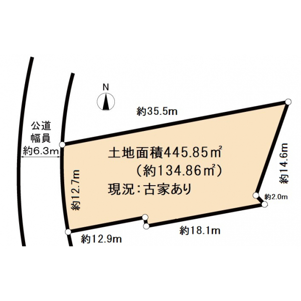 名古屋市昭和区八事富士見 間取図