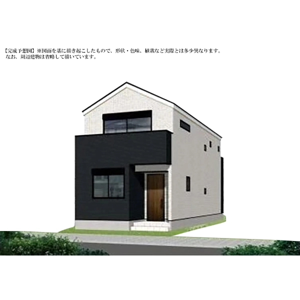 横浜市西区伊勢町３丁目 図面を基に描き起こしたもので、門塀・植栽・庭等が実際とは異なる場合があります。