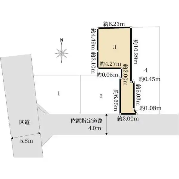 板橋区小茂根2丁目 間取図