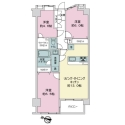 エヴァーグリーン綾瀬１番館 間取図
