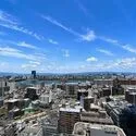 ザ・パークハウス大阪梅田タワー 高層階ならではの開放感あふれる眺望も魅力の一つ。ゆったりと流れる淀川も望めます(天候による)。
