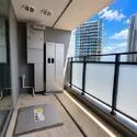 ザ・パークハウス大阪梅田タワー 7.11平米、洋室約6帖から出入り可能な東向きバルコニー。晴れた日には屋外でのひと時も楽しめます。