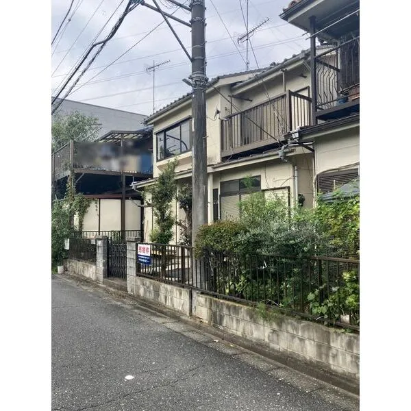 八王子市大塚 前面道路含む外観