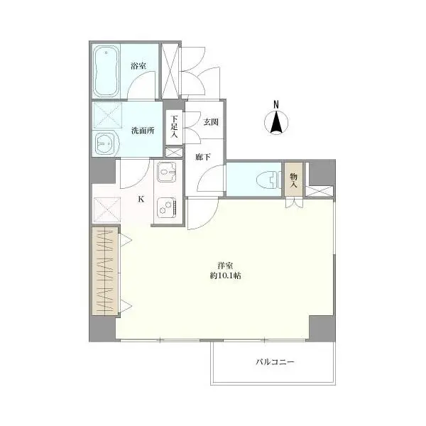 プレール・ドゥーク亀戸ＩＩ 間取図