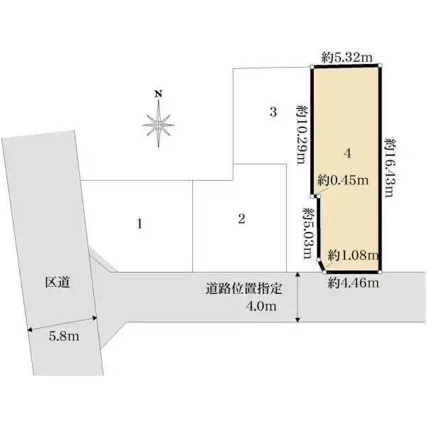 板橋区小茂根2丁目 間取図