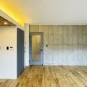 ルピナス湘南海岸 柱などが室内にないため家具などを配置しやすい構造のマンション。