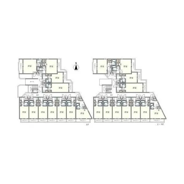 愛知県名古屋市中村区大秋町2丁目 間取図