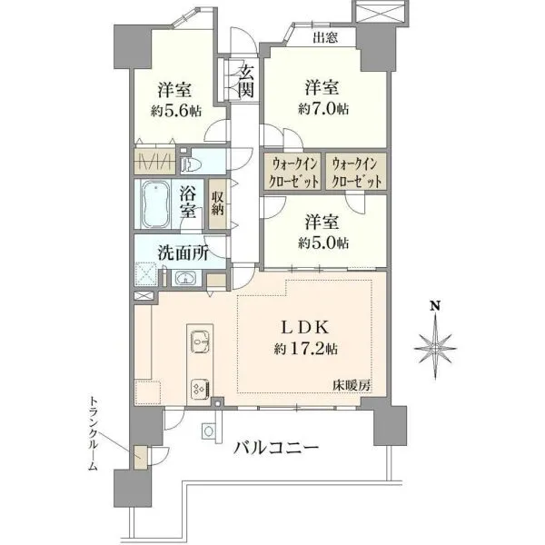 リムザ 間取図