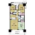 グランドメゾン平野パークフロント 間取図