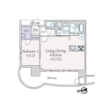 ラシュレ北浜 間取図
