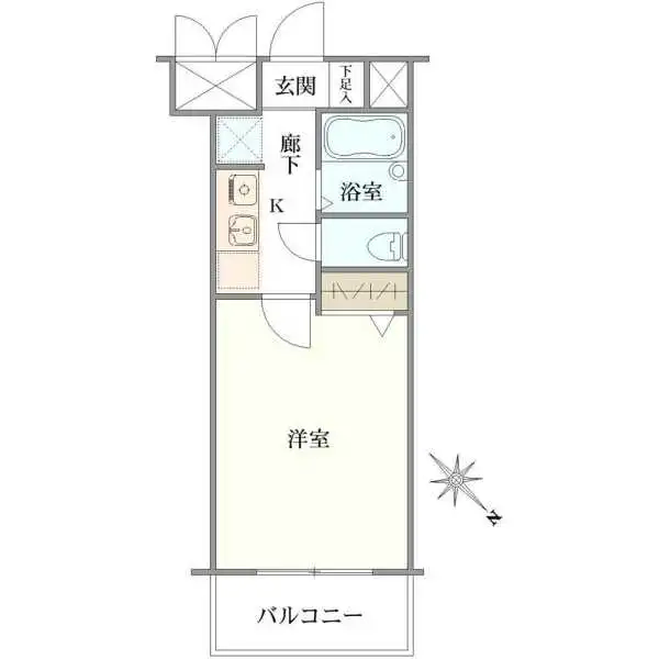 メインステージ巣鴨 間取図