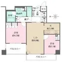 リーベスト千里中央 間取図