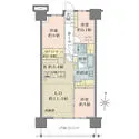 メイツ深川住吉 間取図