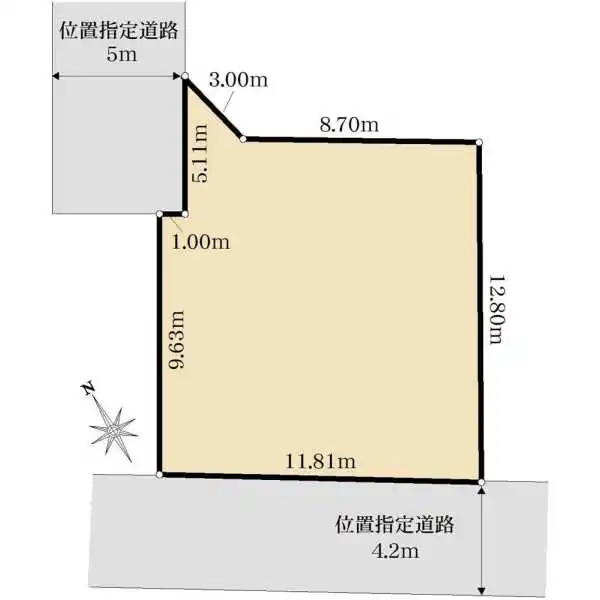 調布市染地3丁目 間取図