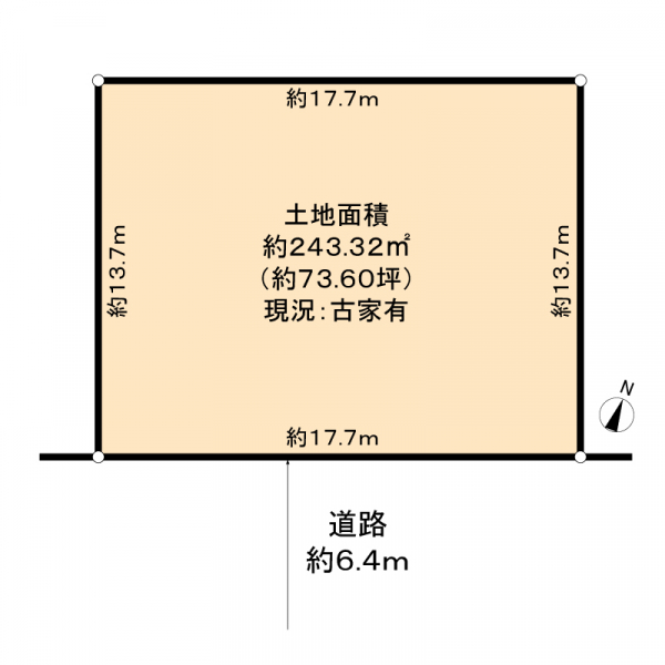名古屋市名東区極楽３丁目 間取図