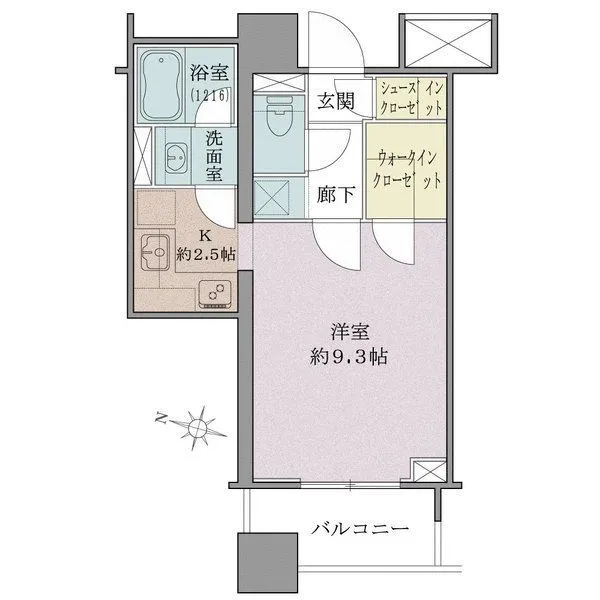 アトラス白山 間取図