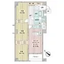 わらびスカイハイツ 5階・南西向き・3LDK・64.39m2