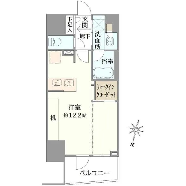 グランリビオ千代田平河町 間取図