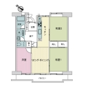 美浜東エステ−ト４号棟 間取図