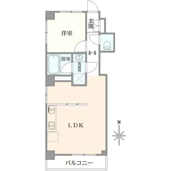 グリーンキャピタル錦糸町 間取図