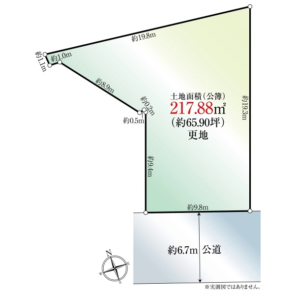 荒川区西日暮里１丁目 間取図