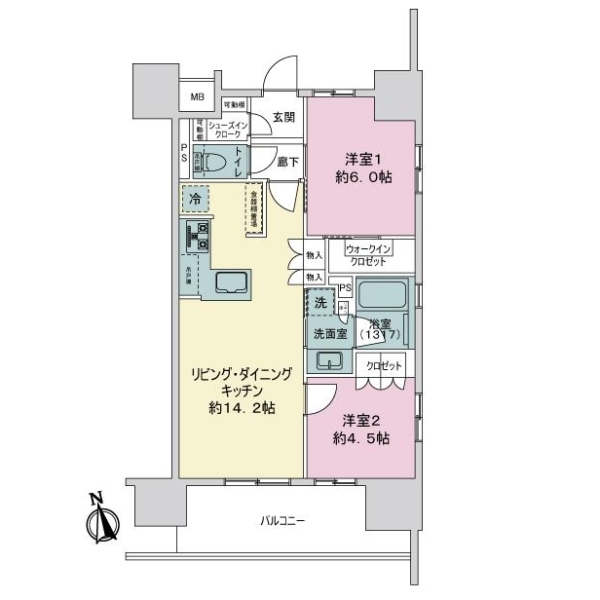 オープンレジデンシア千種広小路 間取図