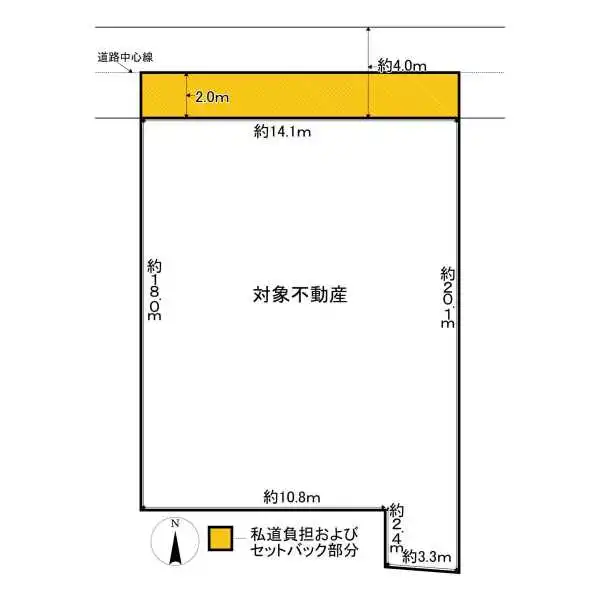 東大阪市御厨栄町２丁目 間取図