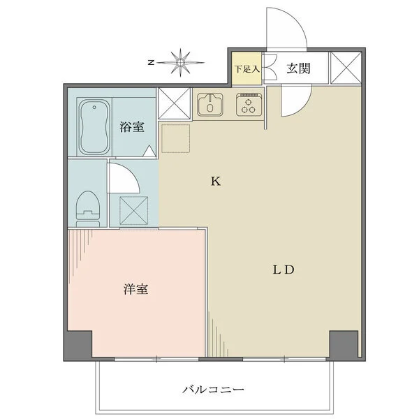 藤和半蔵門コープ 間取図
