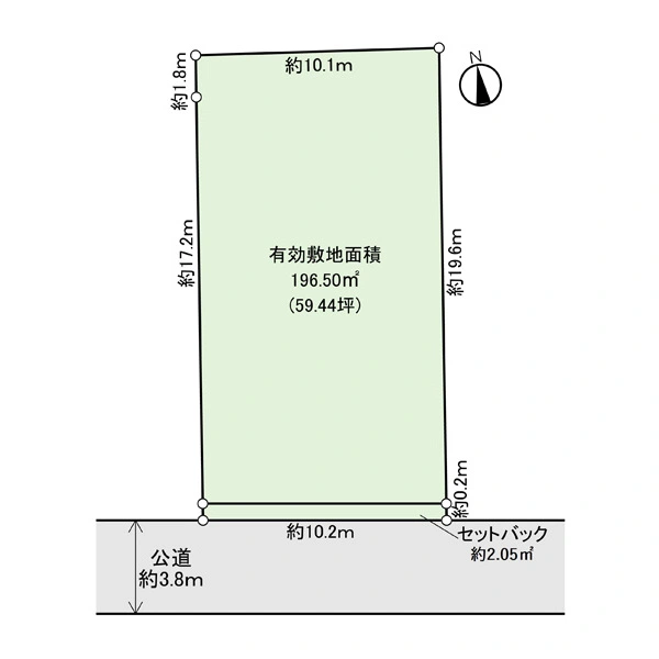 世田谷区赤堤４丁目 区画図