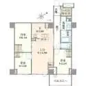 ブランズ文京小石川レジデンス 間取図