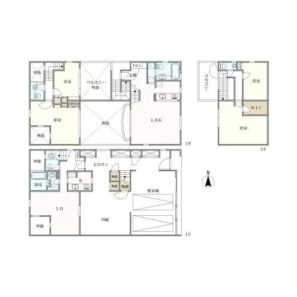 東京都杉並区善福寺1丁目 間取図