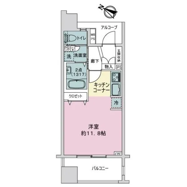 ライオンズ東十条ステーションプラザ 間取図