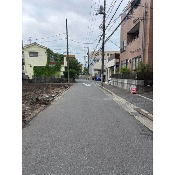 江戸川区船堀２丁目 前面道路含む現地写真