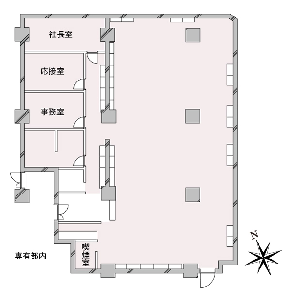 大阪駅前第２ビル 間取図