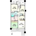 アズシス夙川 間取り図