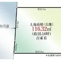 調布市深大寺東町８丁目 区画図