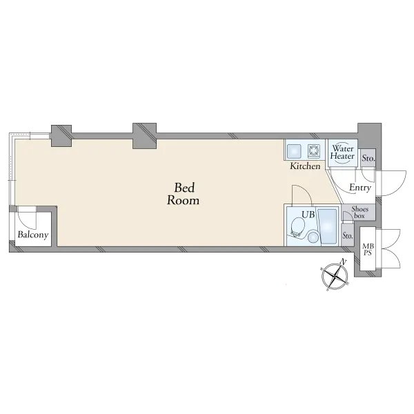 ストークメイジュ 間取図