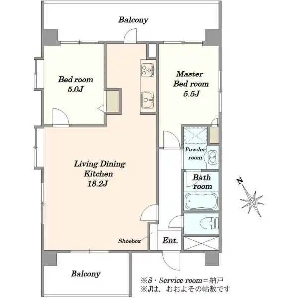 レジェンド平井 間取図